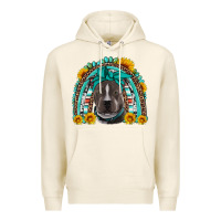 Tofu western pitbull rainbow Premium Hoodie - Artiststas
