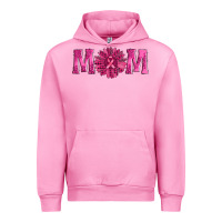 Fuchsia Pink breast cancer mom sunflower Urban Hoodie - AdoDesignShop