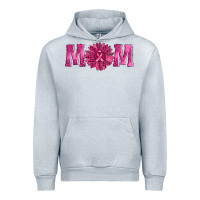 Heather Grey breast cancer mom sunflower Urban Hoodie - AdoDesignShop