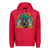 Cardinal western pitbull rainbow Premium Hoodie - Artiststas
