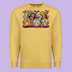 Halloween Gnomes Premium Sweatshirt Designed By Texasbilliewilder