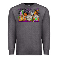 Charcoal Heather Halloween Gnomes Premium Sweatshirt - texasbilliewilder