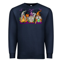 Navy Halloween Gnomes Premium Sweatshirt - texasbilliewilder
