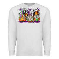 Oatmeal Heather Halloween Gnomes Premium Sweatshirt - texasbilliewilder