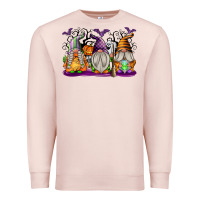 Pale Pink Halloween Gnomes Premium Sweatshirt - texasbilliewilder