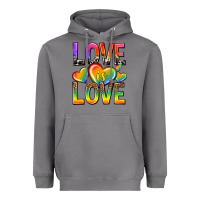 Storm love is love with hearts Heavyweight Hoodie - texasbilliewilder