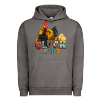 Pigment Tornado cluck it coop animals hen and chick aztec serape leopard Urban Hoodie - Artiststas