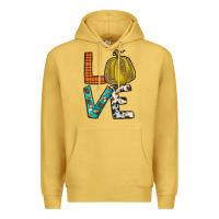 Antique Gold fall love Premium Hoodie - JahusDesignShop