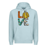 Blue Mist fall love Premium Hoodie - JahusDesignShop