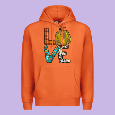 Fall Love Premium Hoodie Designed By Jahusdesignshop