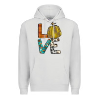 Dove Grey fall love Premium Hoodie - JahusDesignShop