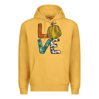 Mustard fall love Premium Hoodie - JahusDesignShop