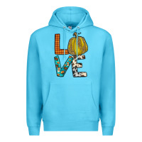 Ocean Blue fall love Premium Hoodie - JahusDesignShop
