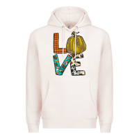 Pale Pink fall love Premium Hoodie - JahusDesignShop