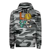 Slate Camo fall love Premium Hoodie - JahusDesignShop