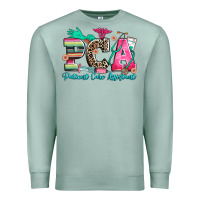 Seafoam pca patient care assistant Premium Sweatshirt - Zillion Design Studio