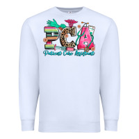 White pca patient care assistant Premium Sweatshirt - Zillion Design Studio