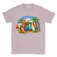Lilac camp life beach Classic Tee - BarkalooDesign