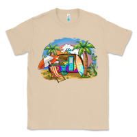 Mushroom camp life beach Classic Tee - BarkalooDesign