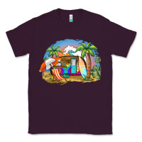 Plum camp life beach Classic Tee - BarkalooDesign