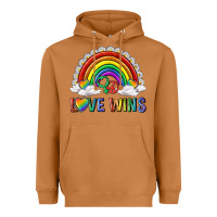 Meerkat love wins with daisy and heart Heavyweight Hoodie - texasbilliewilder