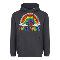 Smoke love wins with daisy and heart Heavyweight Hoodie - texasbilliewilder