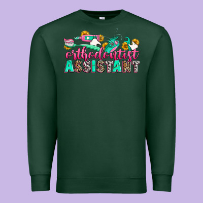 Orthodontist Assistant Premium Sweatshirt Designed By Zillion Design Studio