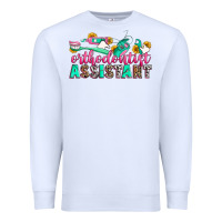 White orthodontist assistant Premium Sweatshirt - Zillion Design Studio