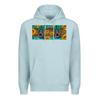 Blue Mist western pitbull Premium Hoodie - Artiststas