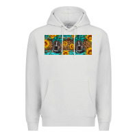 Dove Grey western pitbull Premium Hoodie - Artiststas