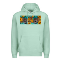 Seafoam western pitbull Premium Hoodie - Artiststas