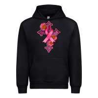 Black breast cancer cross Urban Hoodie - AdoDesignShop