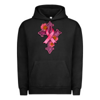 Pigment Black breast cancer cross Urban Hoodie - AdoDesignShop