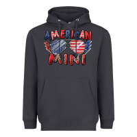 Smoke American mini Heavyweight Hoodie - Zillion Design Studio