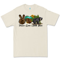 Bone peace love sloth bear Premium Tee - LillyAllenDesigns