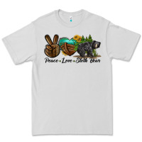 Peace Love Sloth Bear Premium Tee | Teevron