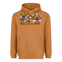 Meerkat peace love pride Heavyweight Hoodie - texasbilliewilder