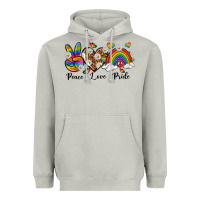 Moon Dust peace love pride Heavyweight Hoodie - texasbilliewilder