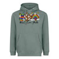 Sage peace love pride Heavyweight Hoodie - texasbilliewilder