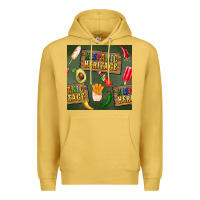 Antique Gold hispanic heritage seamless pattern Premium Hoodie - BundleAndBundleShop