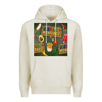 Oatmeal Heather hispanic heritage seamless pattern Premium Hoodie - BundleAndBundleShop