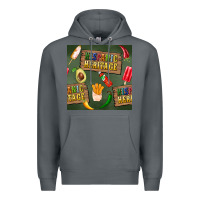 Rock hispanic heritage seamless pattern Premium Hoodie - BundleAndBundleShop