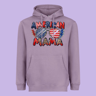 Heavyweight Hoodie American mama
