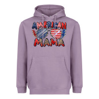 Lavender American mama Heavyweight Hoodie - Zillion Design Studio