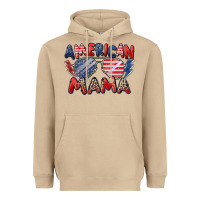 Mushroom American mama Heavyweight Hoodie - Zillion Design Studio