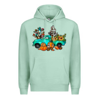 Seafoam cactus pumpkin truck fall Premium Hoodie - JahusDesignShop