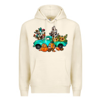Tofu cactus pumpkin truck fall Premium Hoodie - JahusDesignShop