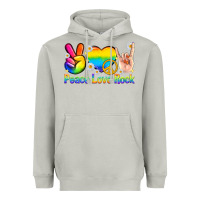 Moon Dust peace love rock pride Heavyweight Hoodie - texasbilliewilder