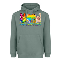Sage peace love rock pride Heavyweight Hoodie - texasbilliewilder