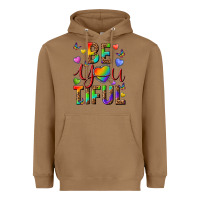 Toasted Coconut pride be you tiful Heavyweight Hoodie - texasbilliewilder